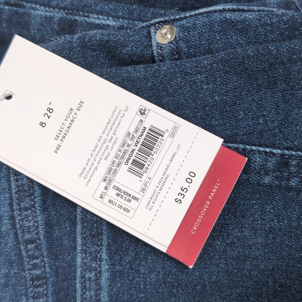 15 Womans Maternity Pants. New Nost With tags Blue Jeans Pants Pregnancy - Picture 17 of 17